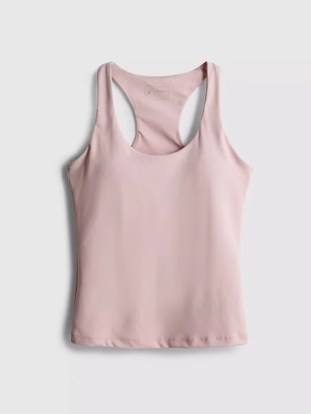 Aktiv tanktop med rund halsudskæring