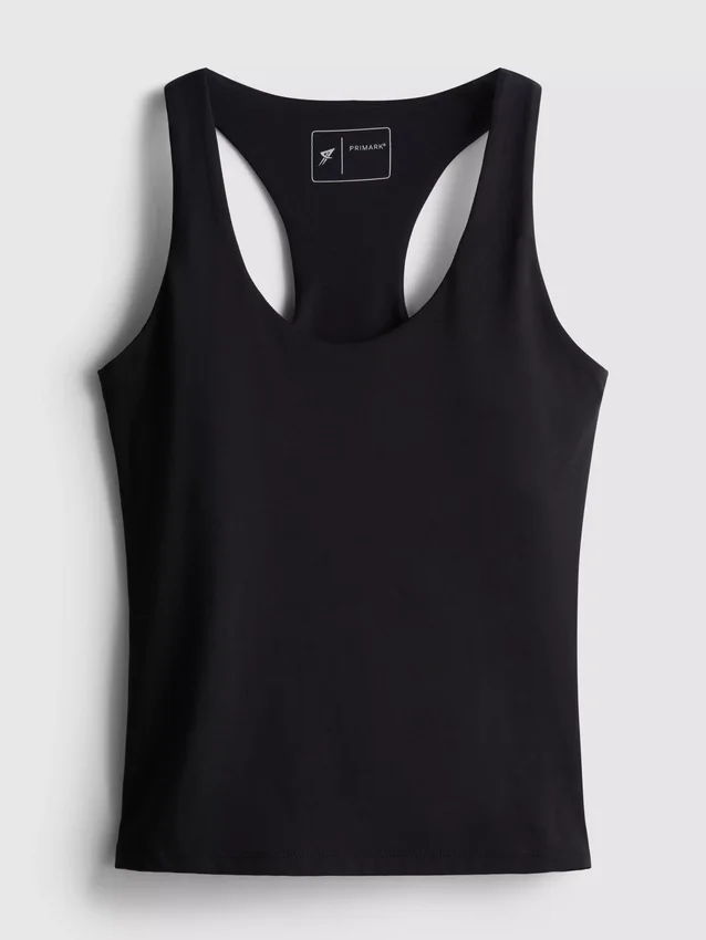 Aktiv tanktop med rund halsudskæring