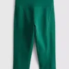 Aktive capri-leggings med høj talje