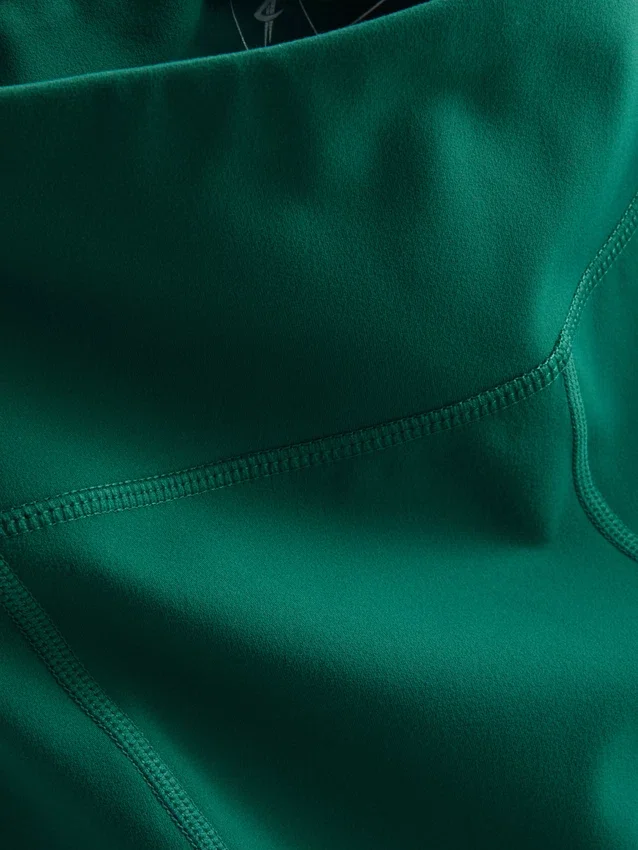 Aktive capri-leggings med høj talje