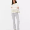 Aktive leggings med høj talje og udvidede ben