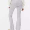 Aktive leggings med høj talje og udvidede ben