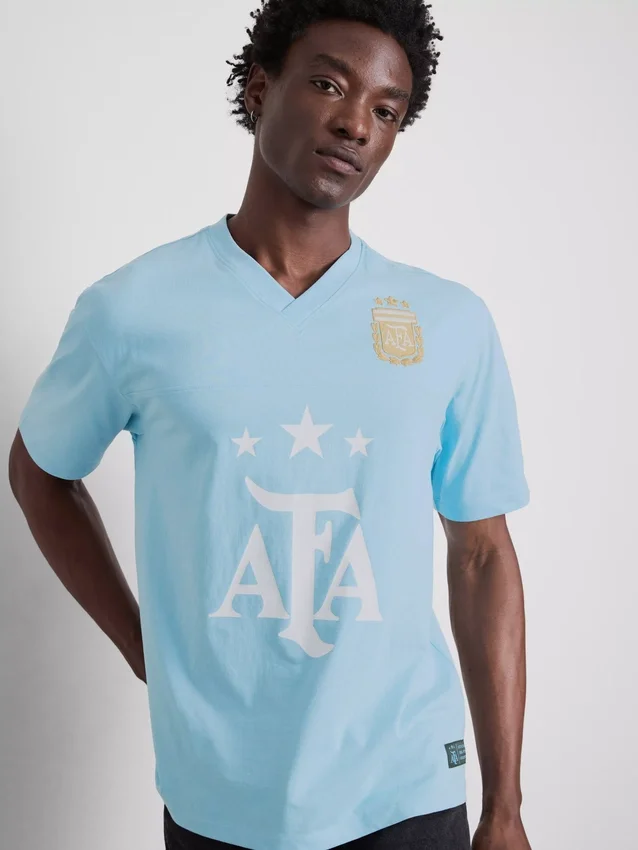 Argentina AFA fodbold-T-shirt