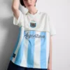 Argentinsk fodboldtrøje med krave
