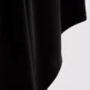 Asymmetrisk midi-nederdel i jersey