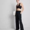 Athleisure-bukser med brede ben