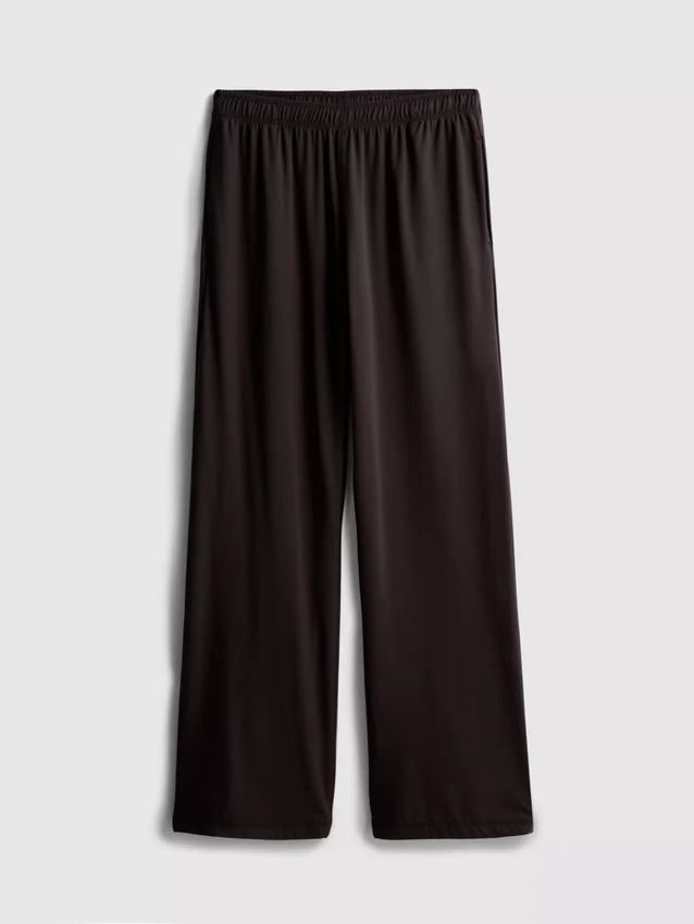 Athleisure-bukser med brede ben