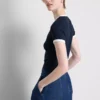 Baby-T-shirt i bomuld med grafisk print