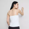 Babydoll-cami-top med V-udskæring