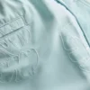Badeshorts med broderede blade