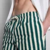 Badeshorts med striber i liggestolsstil