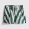 Badeshorts med striber i liggestolsstil