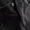 Baggy denimshorts med mellemhøj talje