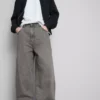 Baggy jeans med mellemhøj talje