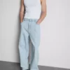 Baggy jeans med mellemhøj talje