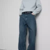 Baggy jeans med mellemhøj talje