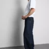 Baggy jeans med mellemhøj talje