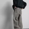 Baggy jeans med mellemhøj talje