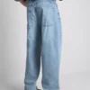 Baggy jeans med mellemhøj talje