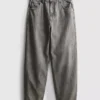Baggy jeans med mellemhøj talje