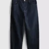 Baggy jeans med mellemhøj talje