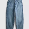 Baggy jeans med mellemhøj talje