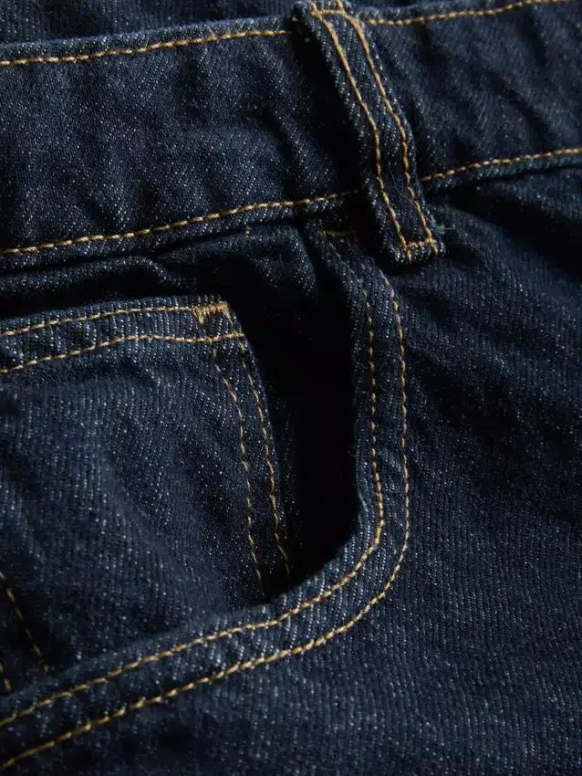 Baggy jeans med mellemhøj talje