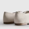 Ballerinasko med sløjfedetalje
