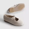 Ballerinasko med sløjfedetalje
