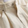 Bermudashorts i bomuldsdenim