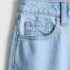 Bermudashorts i bomuldsdenim