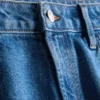 Bermudashorts i bomuldsdenim