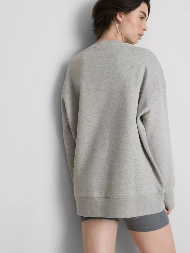 Beverly Hills-sweatshirt med højt bomuldsindhold