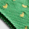 Bikinibund i gingham med bånd i siden