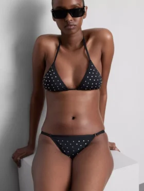 Bikinibund med rhinestones