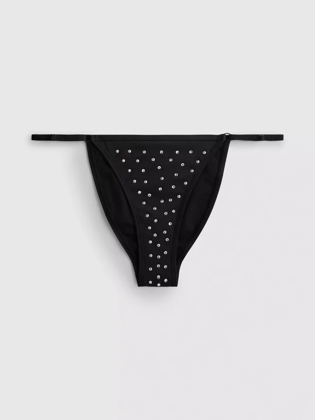 Bikinibund med rhinestones
