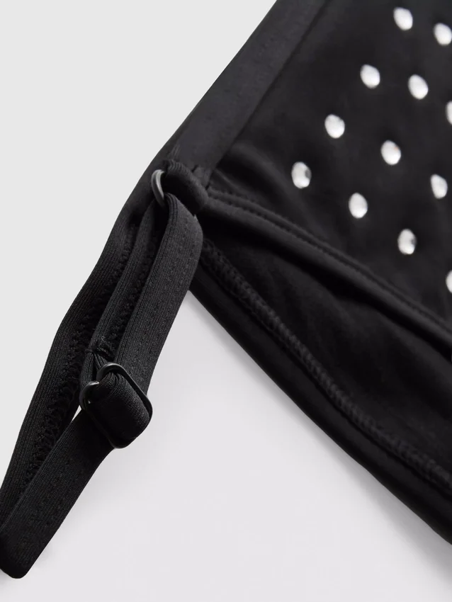 Bikinibund med rhinestones