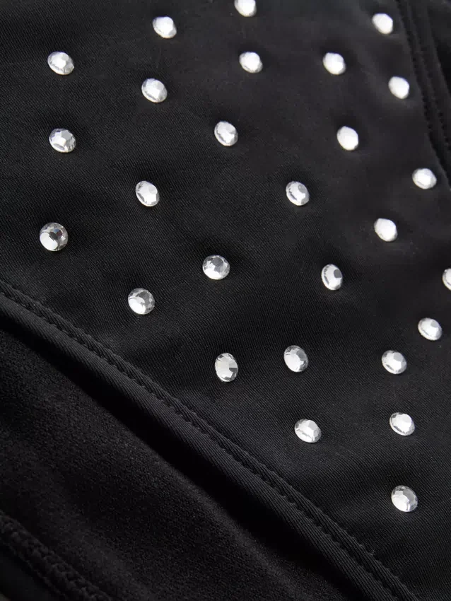 Bikinibund med rhinestones