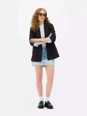 Blazer i afslappet pasform