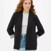 Blazer i afslappet pasform