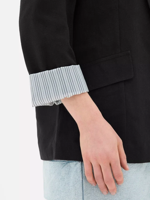 Blazer i afslappet pasform