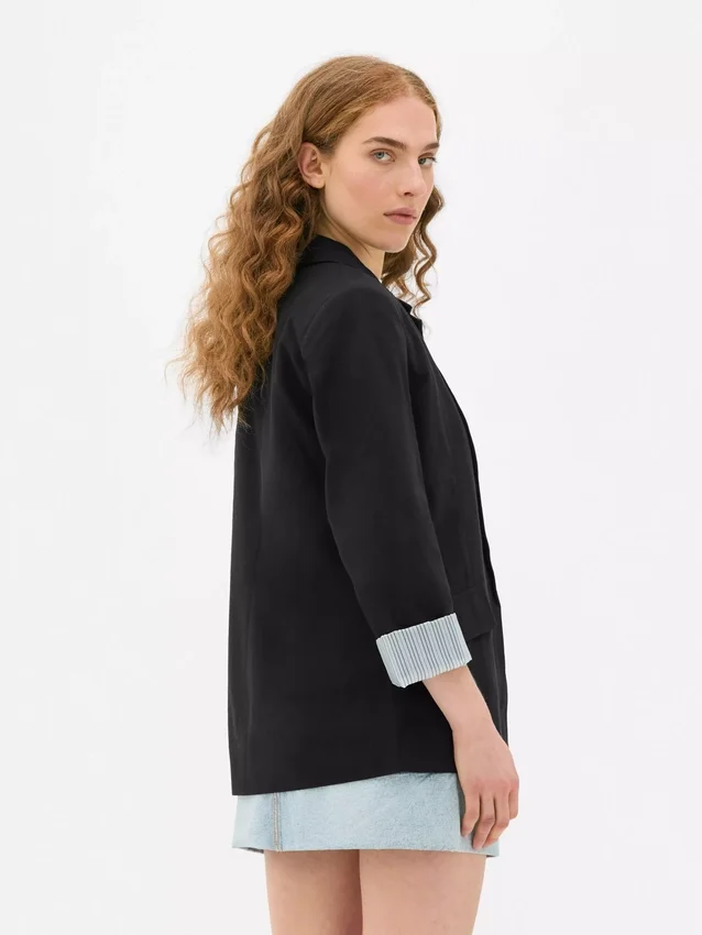Blazer i afslappet pasform