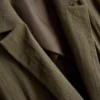 Blazer med struktur og skrå revers