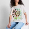Blink 182 bomulds-T-shirt med afslappet logo