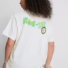 Blink 182 bomulds-T-shirt med afslappet logo