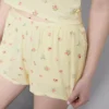 Blomsterprintede, ribstrikkede Pyjamasser