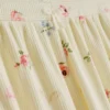 Blomsterprintede, ribstrikkede Pyjamasser