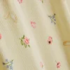 Blomstrede pyjamasbukser med ribkant
