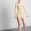 Blomstret ribbet pyjamasser
