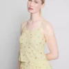 Blomstret ribbet pyjamasser